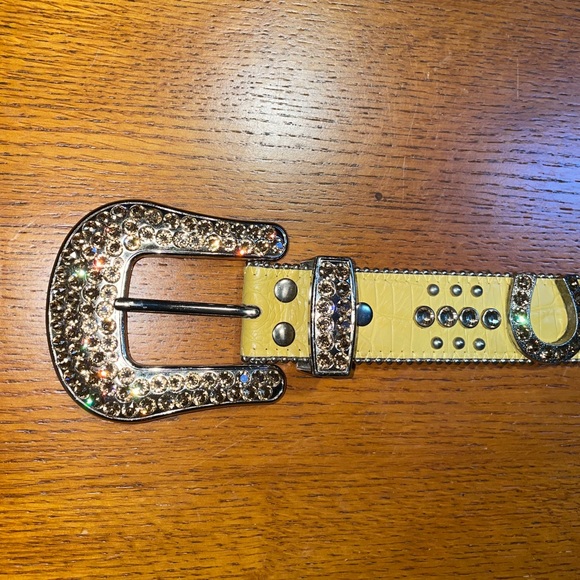 π―π΅ B.B Simon / SWAROVSKI SUNSHINE - HORSESHOE B.B. Simon / Yellow/YELLOW π―π΅ - Picture 7 of 8